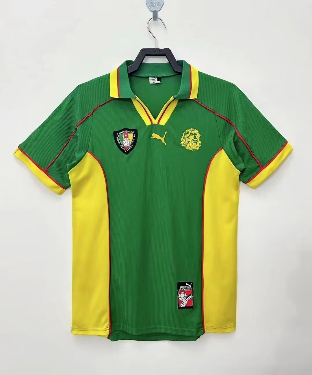 Man's Retro Jersey Cameroon National Team - 1998