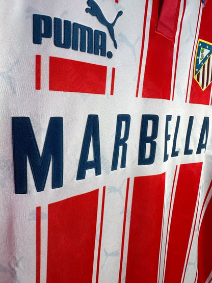 Man's Retro Long Sleeve Atlético de Madrid Team - 1994/95