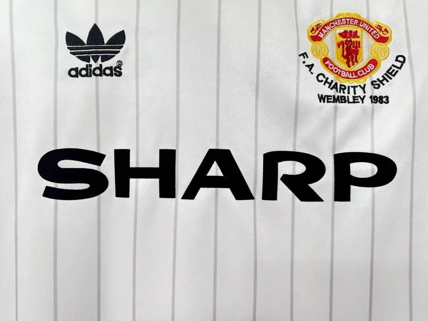 Man's Retro Jersey Manchester United Team - 1983