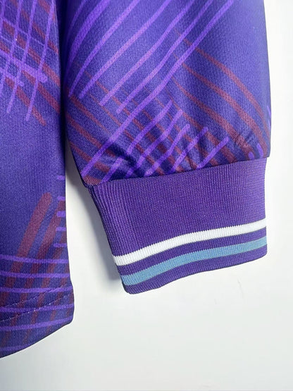 Man's Retro Long Sleeve Fiorentina Team Home - 1992/93
