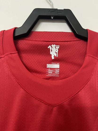 Man's Retro Long Sleeve Manchester United Team - 2007/08