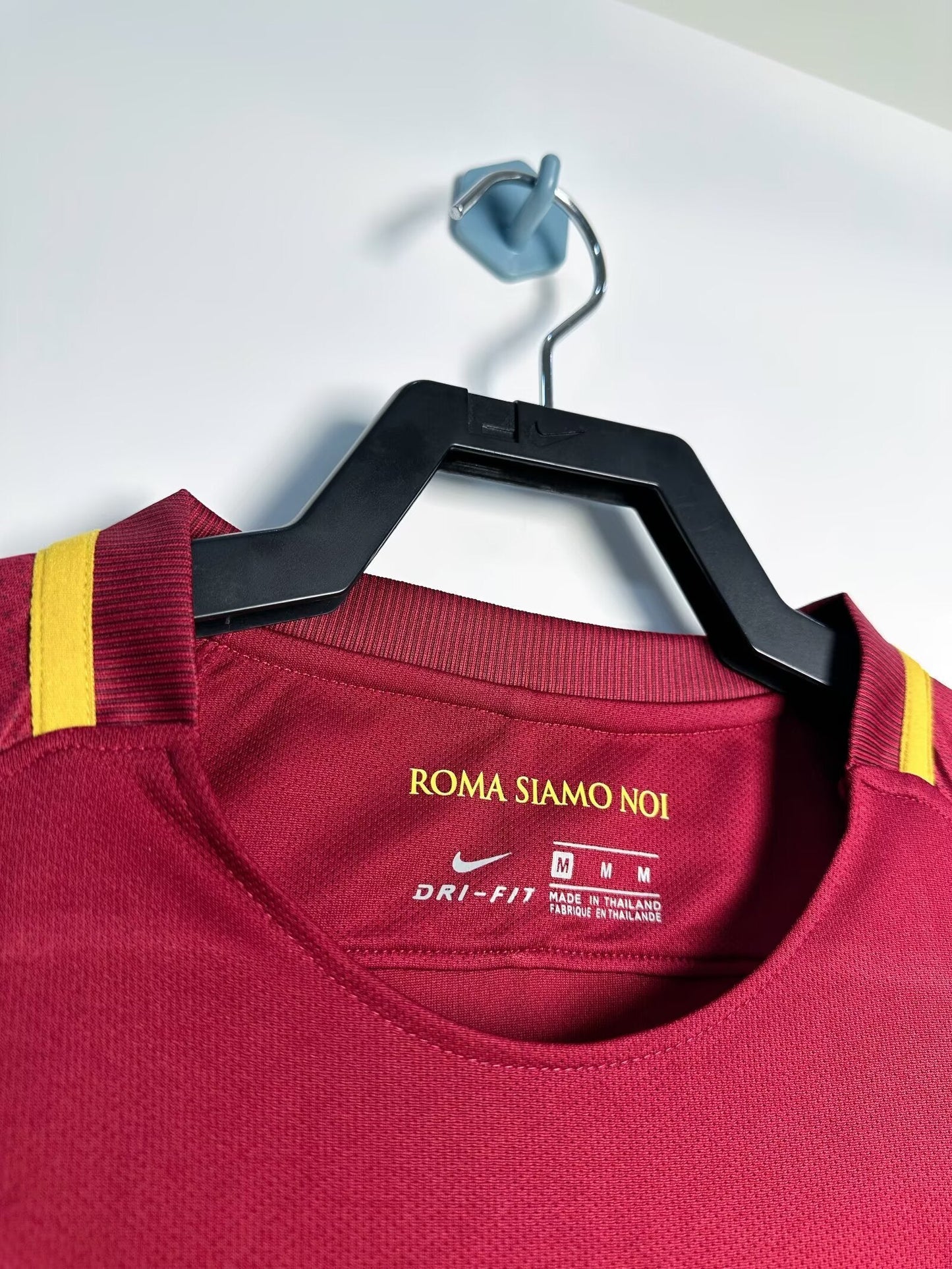 Man's Retro Long Sleeve Roma Team Home - 2017/18
