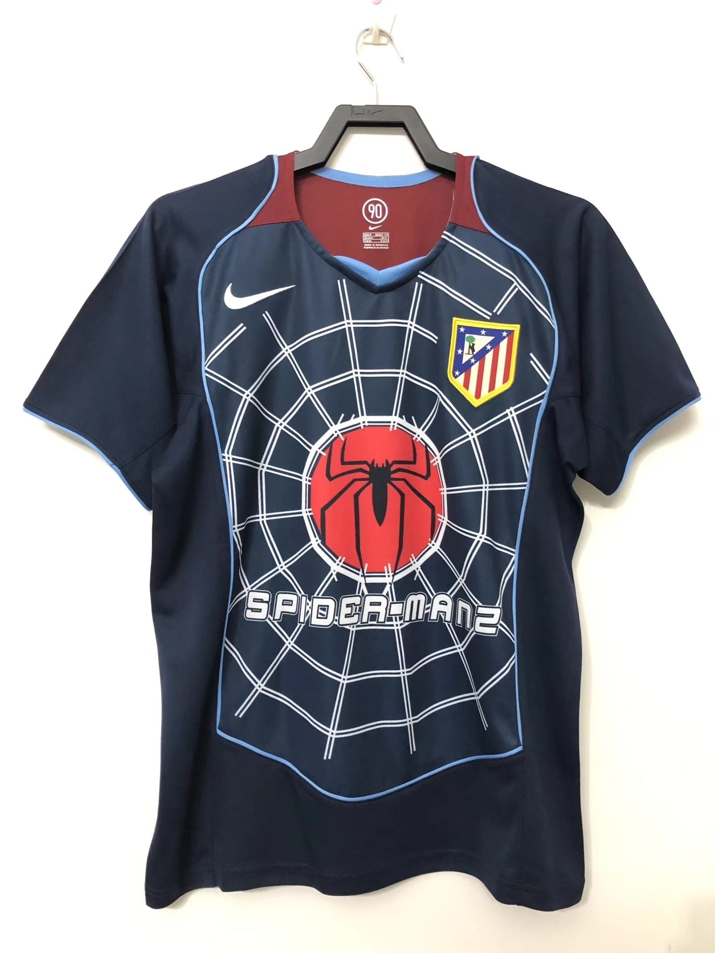 Man's Retro Jersey Atlético de Madrid Team - 2004/05 Spider Man