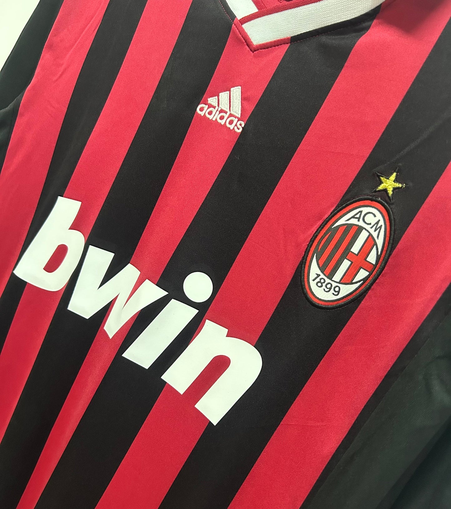 Man's Retro Long Sleeve Milan Team - 2009/2010