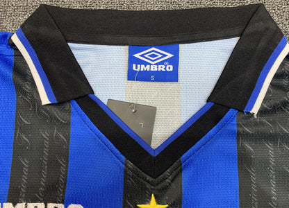 Man's Retro Jersey Internazionale Milano Team Home - 1997/98