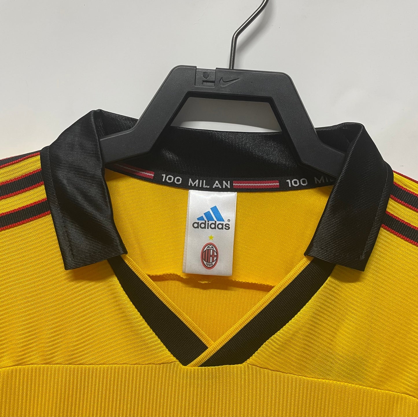 Man's Retro Jersey Milan Team Away- 1999/2000