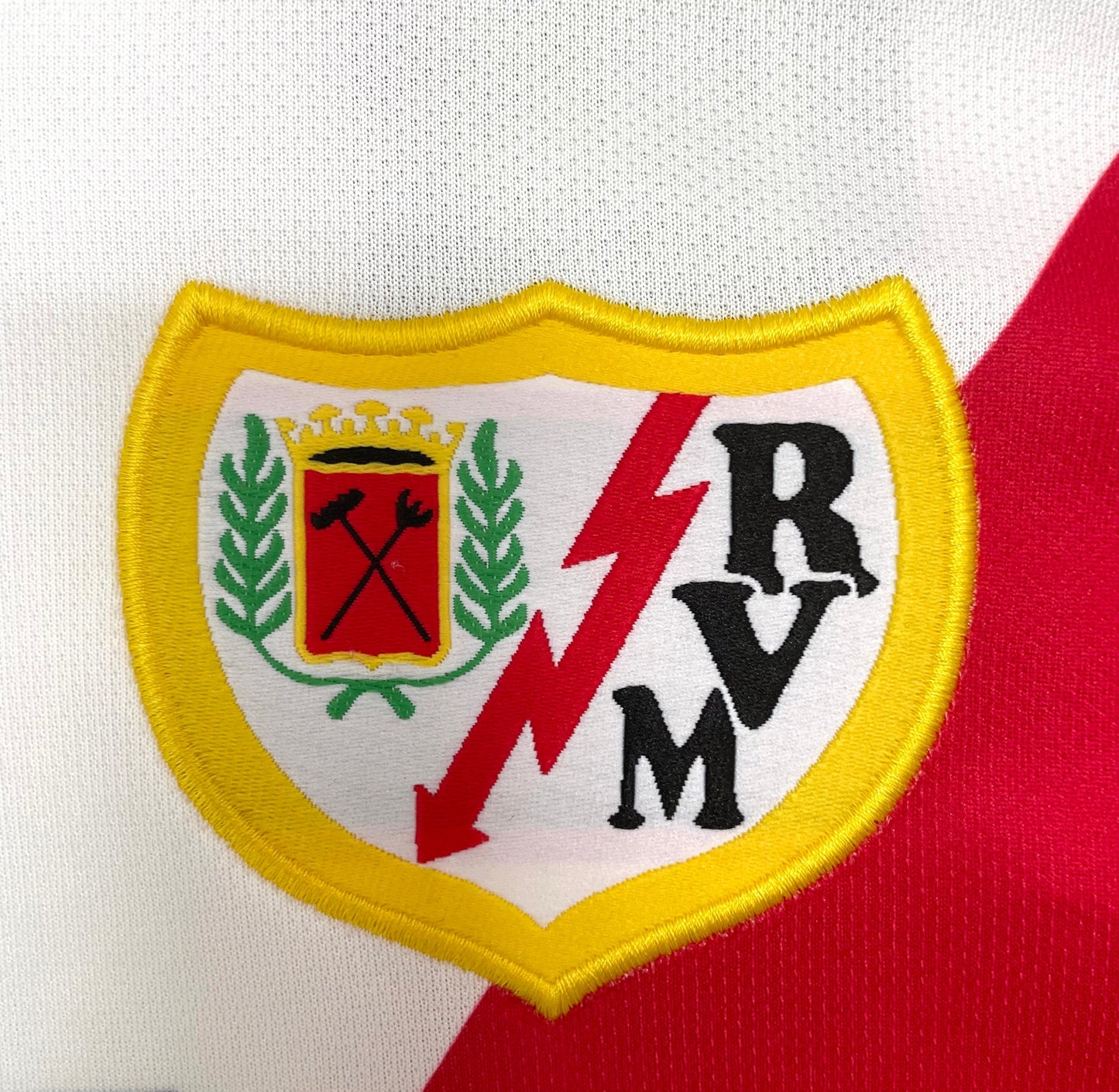 Man's Retro Jersey Vallecano Team Home - 2001/02