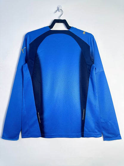 Man's Retro Long Sleeve Italy National Team Home - 2006