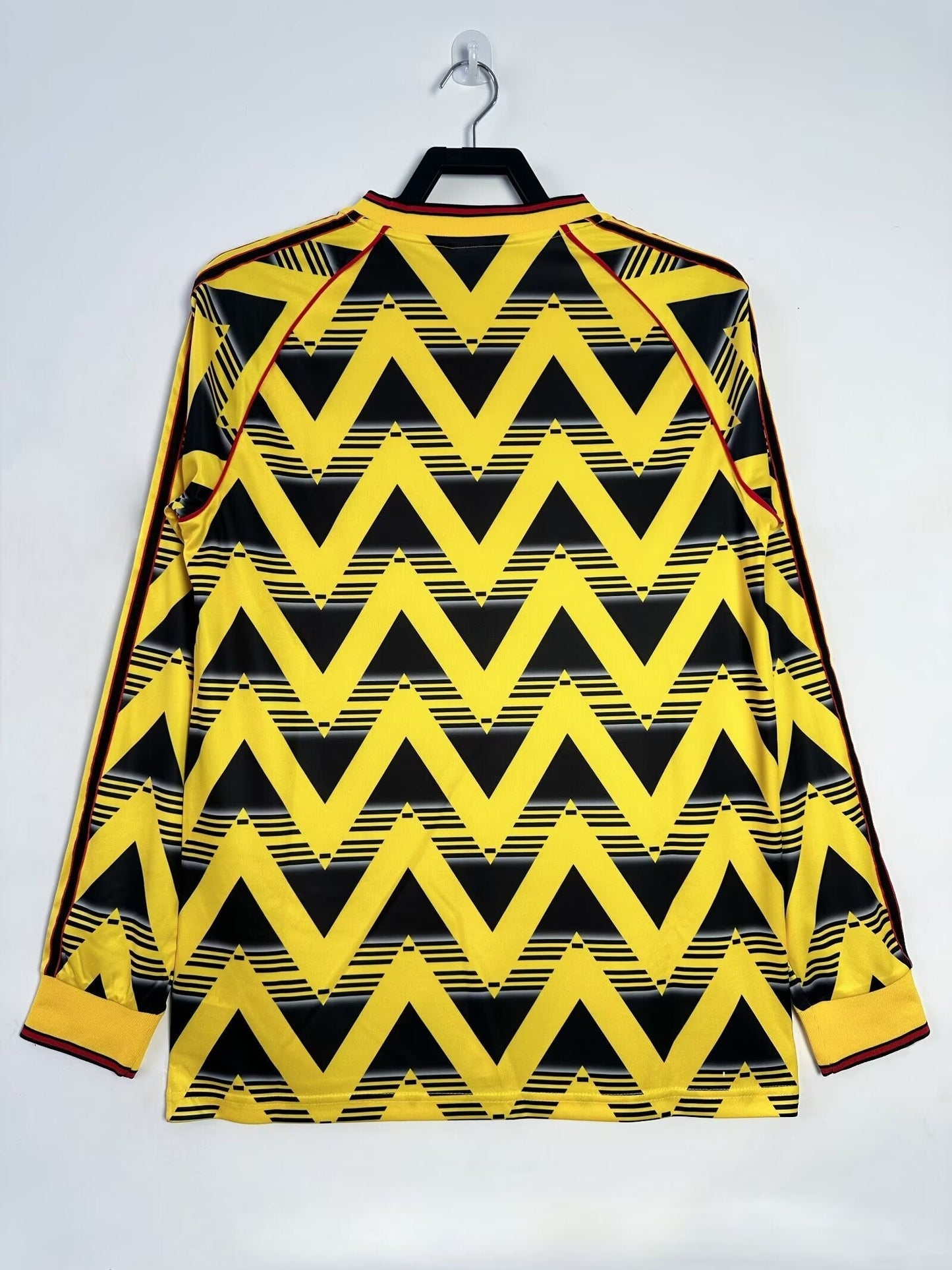 Man's Retro Long Sleeve Arsenal Team Away - 1991/93