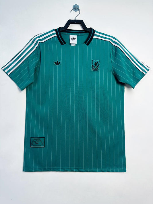 Man's Jersey Retro Liverpool Green - 2025/2026