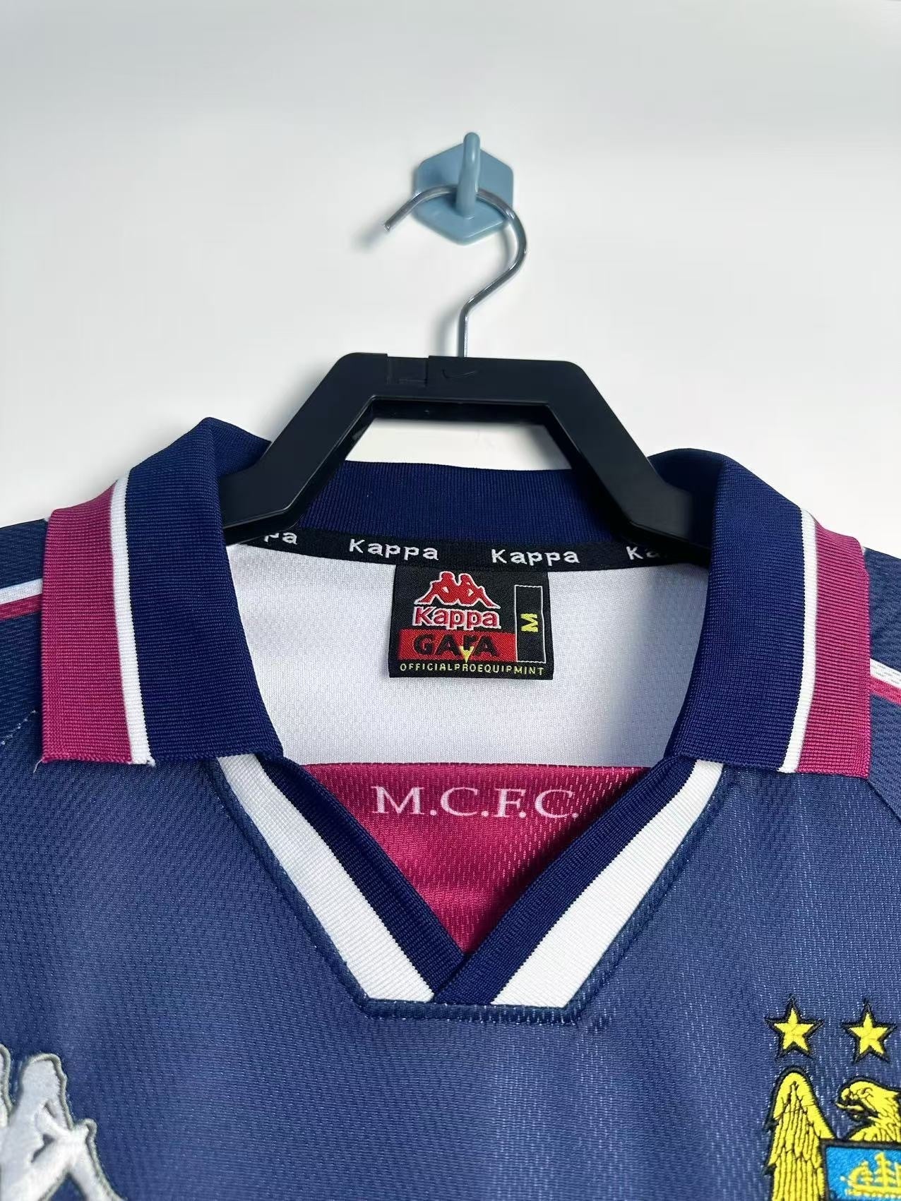 Retro Long Sleeve Manchester City - 1997/1998