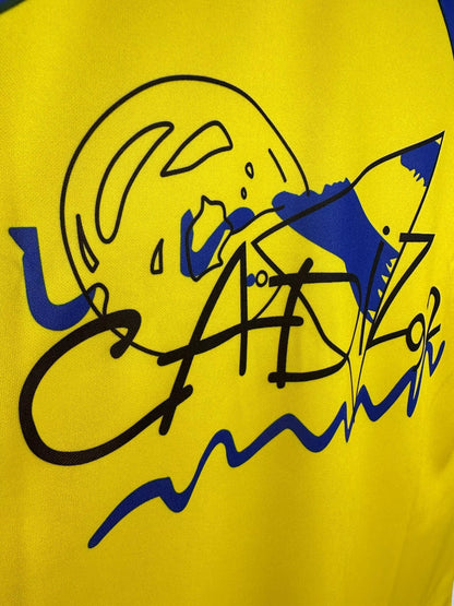 Man's Retro Jersey Cadiz Club Team Home - 1991/92