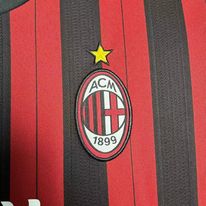 Man's Retro Long Sleeve Milan Team - 2013/2014