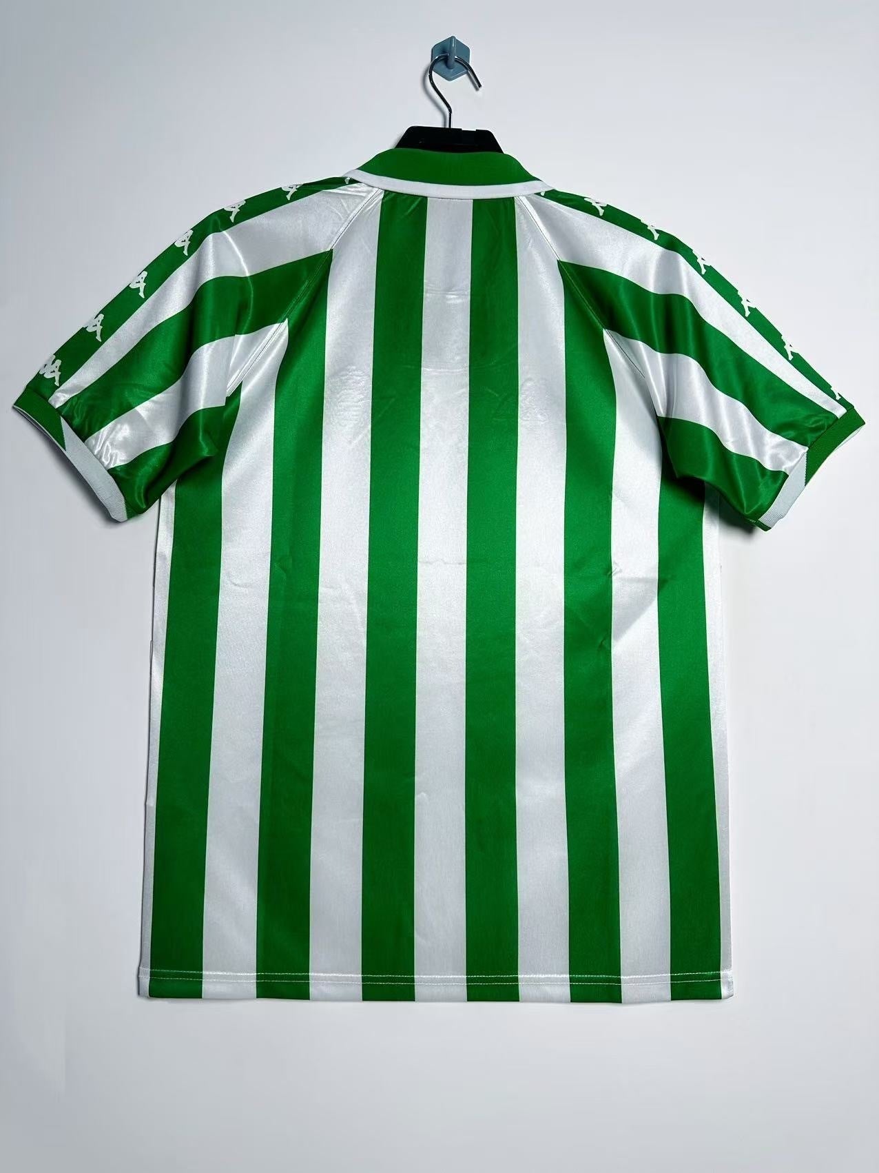Man's Retro Jersey Real Betis Team Home - 2000/01