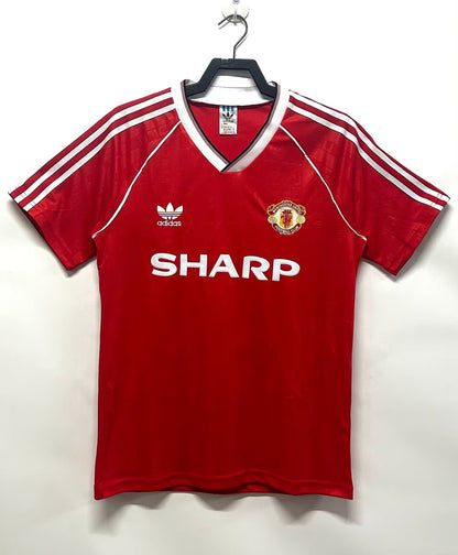 Man's Retro Jersey Manchester United Team Home - 1988/1990