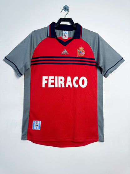 Man's Retro Jersey Deportivo La Coruna Team Away - 1998/99