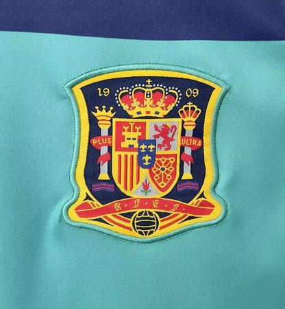 Man's Retro Jersey Spain National Team Green GK - 2010