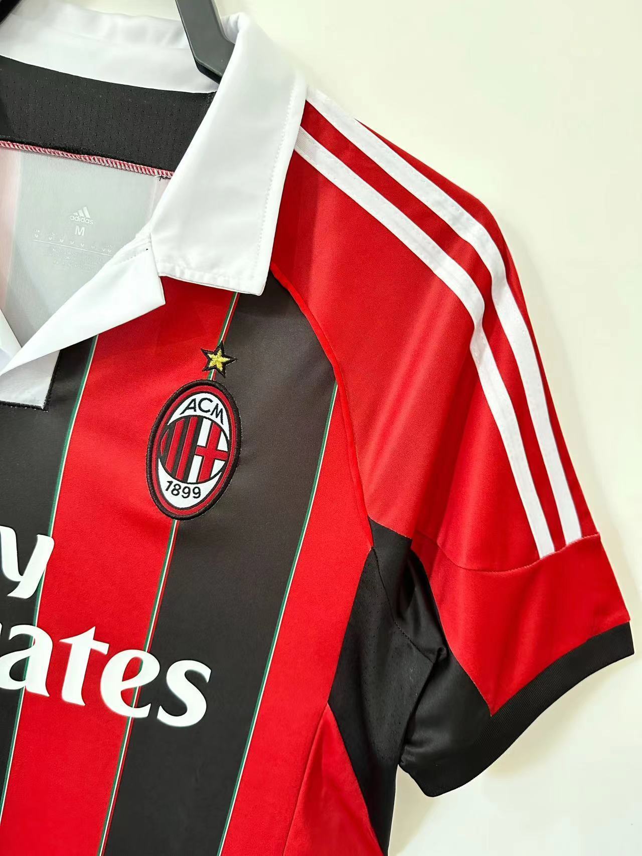 Man's Retro Jersey Milan Team - 2012/13