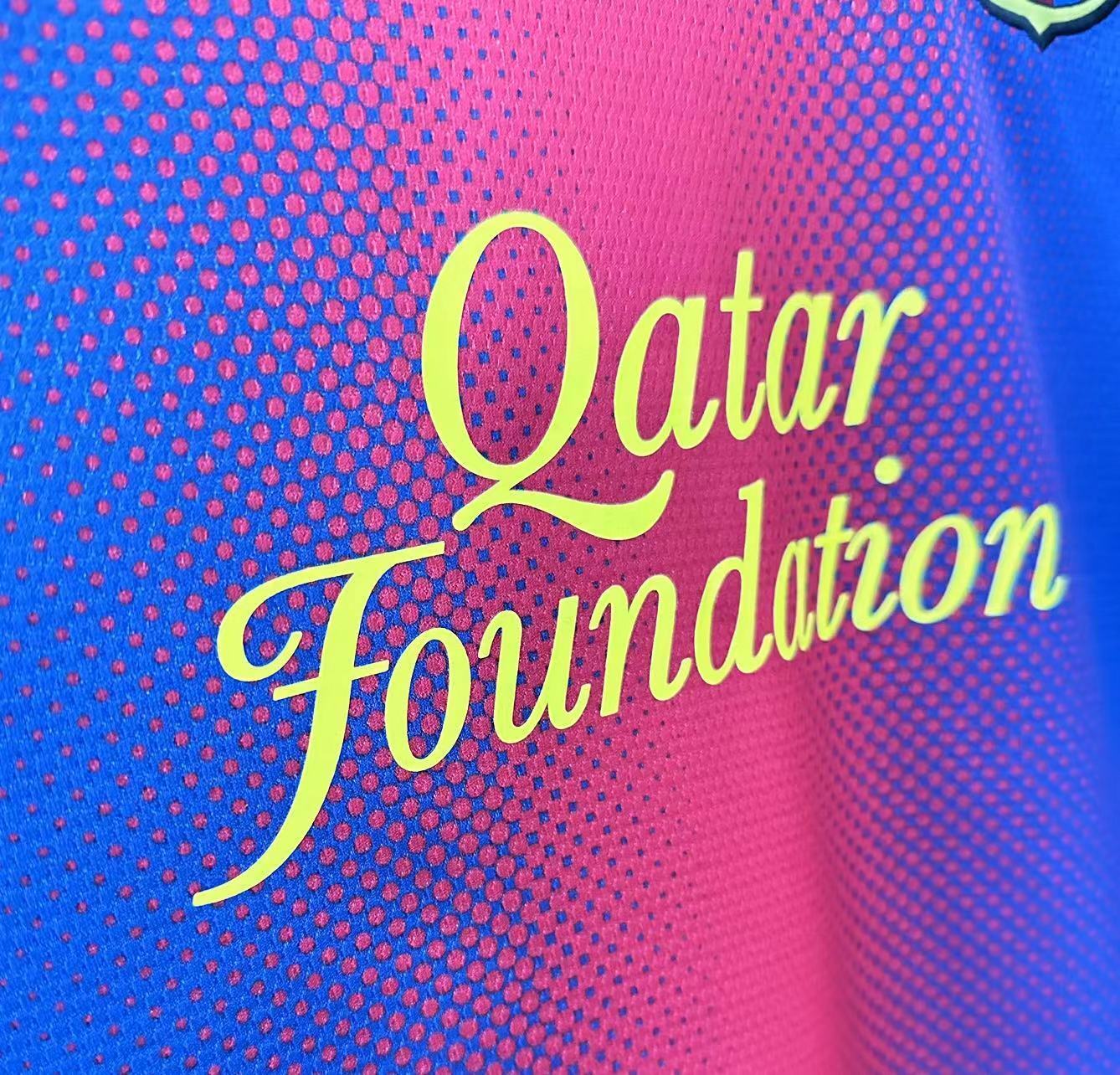 Man's Retro Long Sleeve Barcelona Team - 2012/13