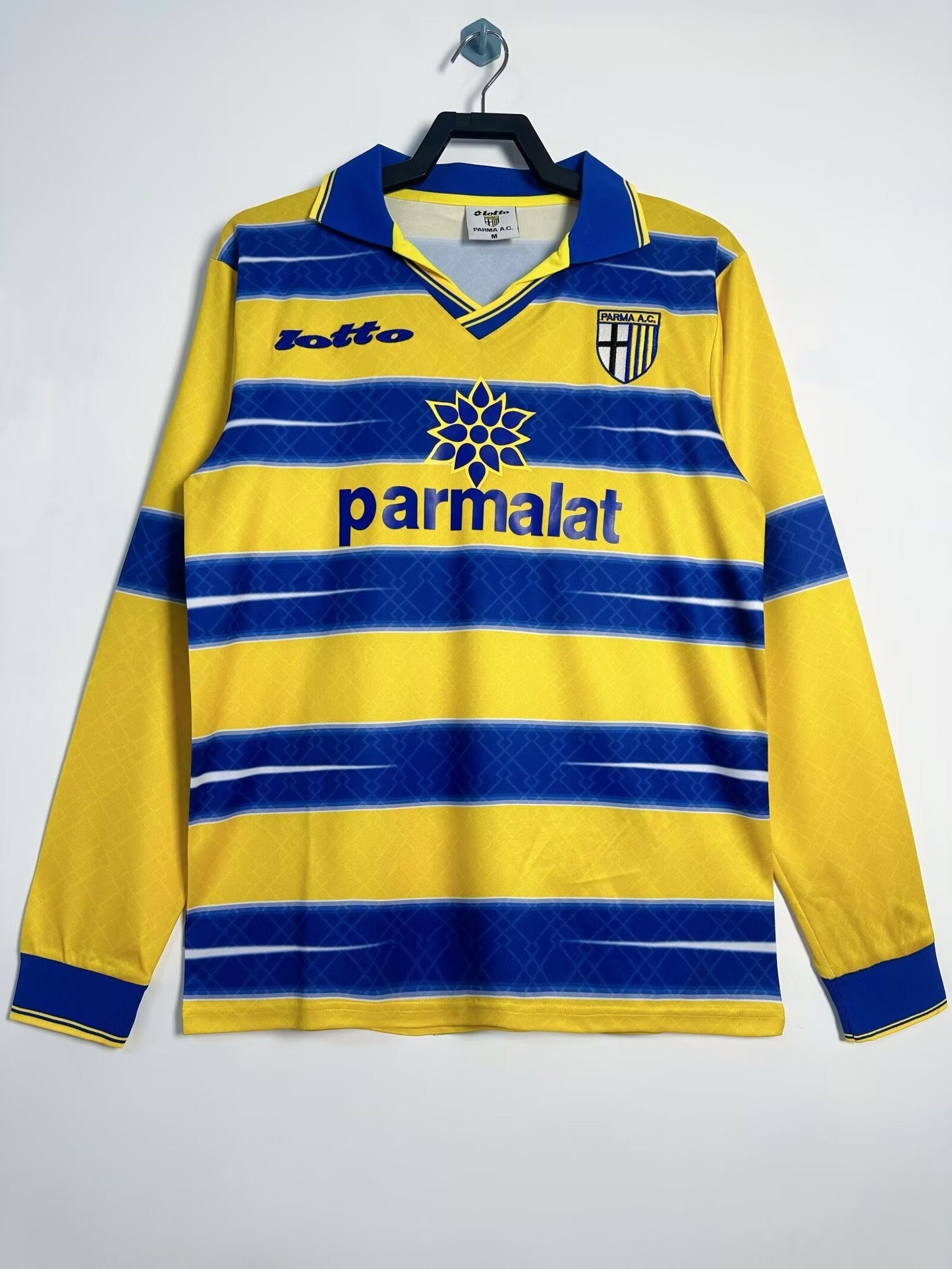 Man's Retro Jersey Parma Calcio Team Home - 1998/99