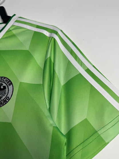 Man's Retro Jersey Germany National Team Light Green - 1998