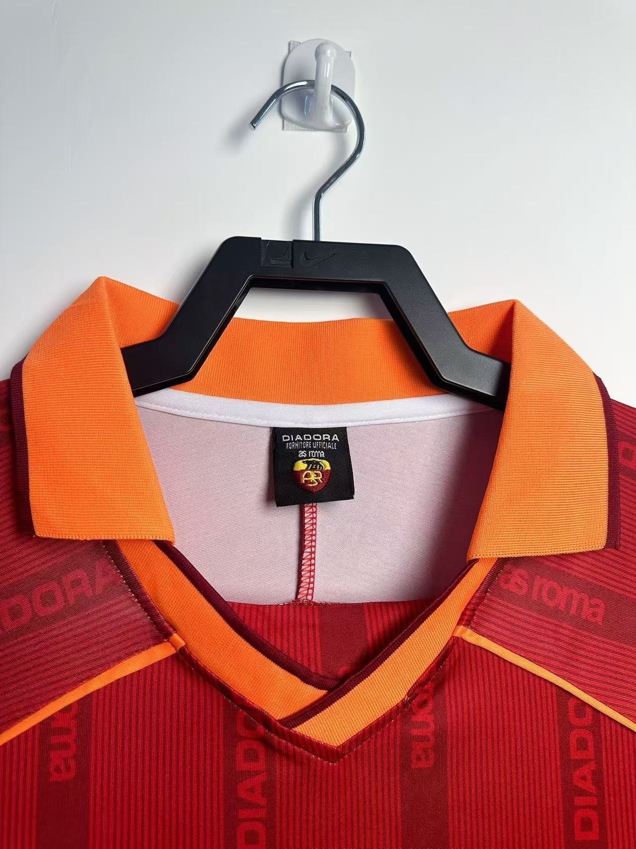 Man's Retro Jersey Roma Team -1999/00