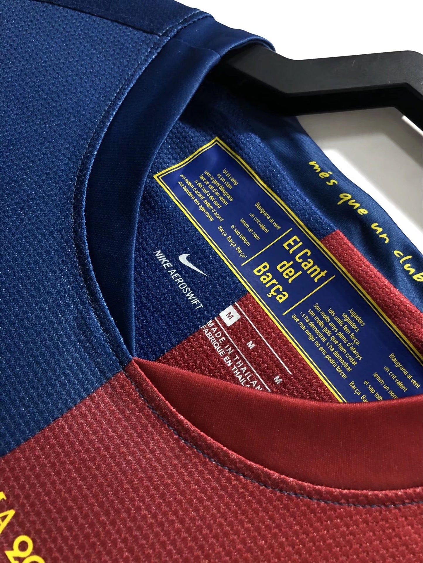 Man's Retro Long Sleeve Barcelona Team Home - 2008/09