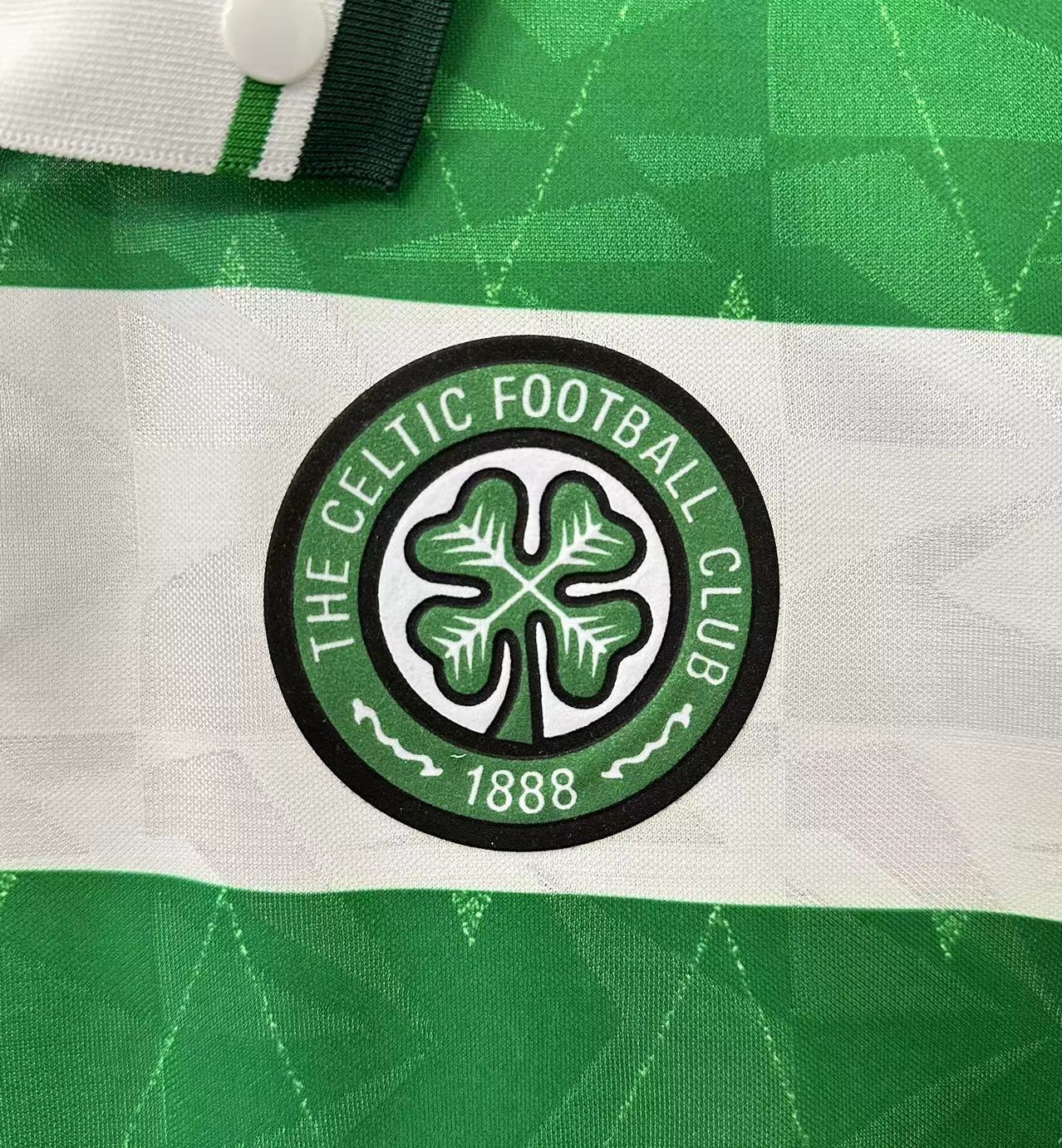 Man's Retro Jersey Celtic Team - 1989/91