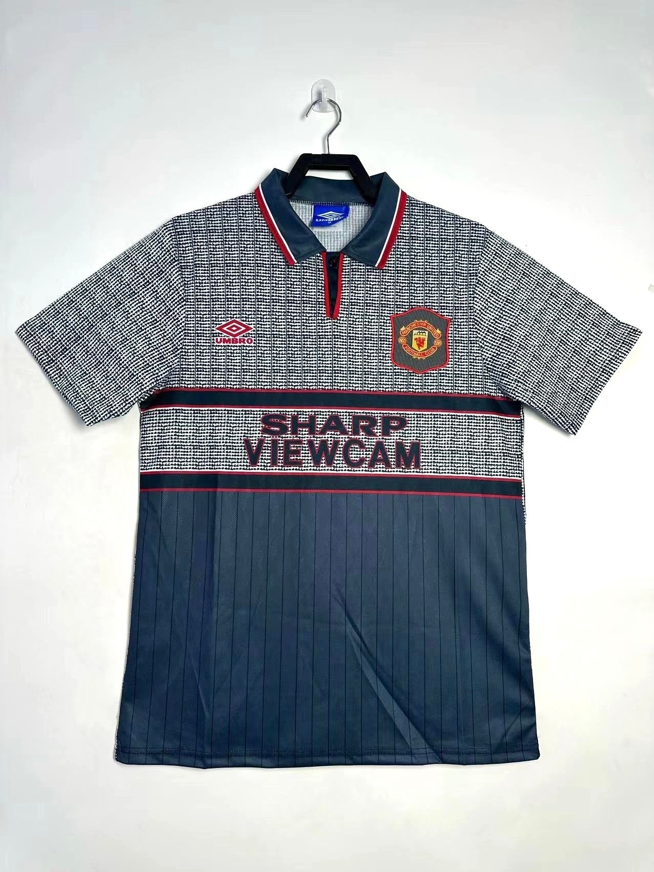 Man's Retro Jersey Manchester United Team Away- 1995/96