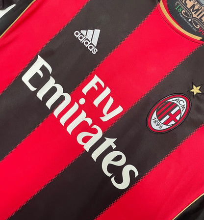Man's Retro Jersey Milan Team Home- 2010/11