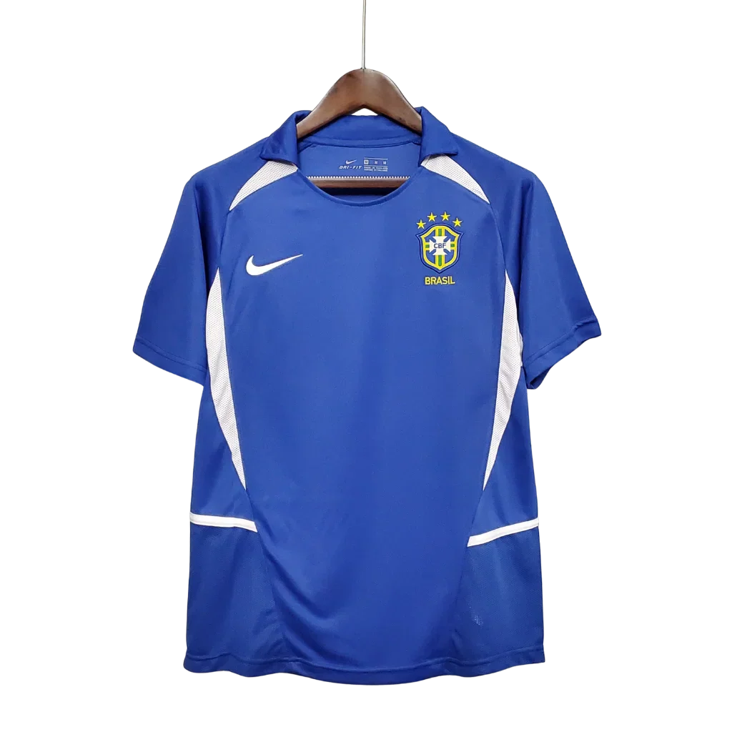 Men's Jersey Brazil National Team Retro Away 2002