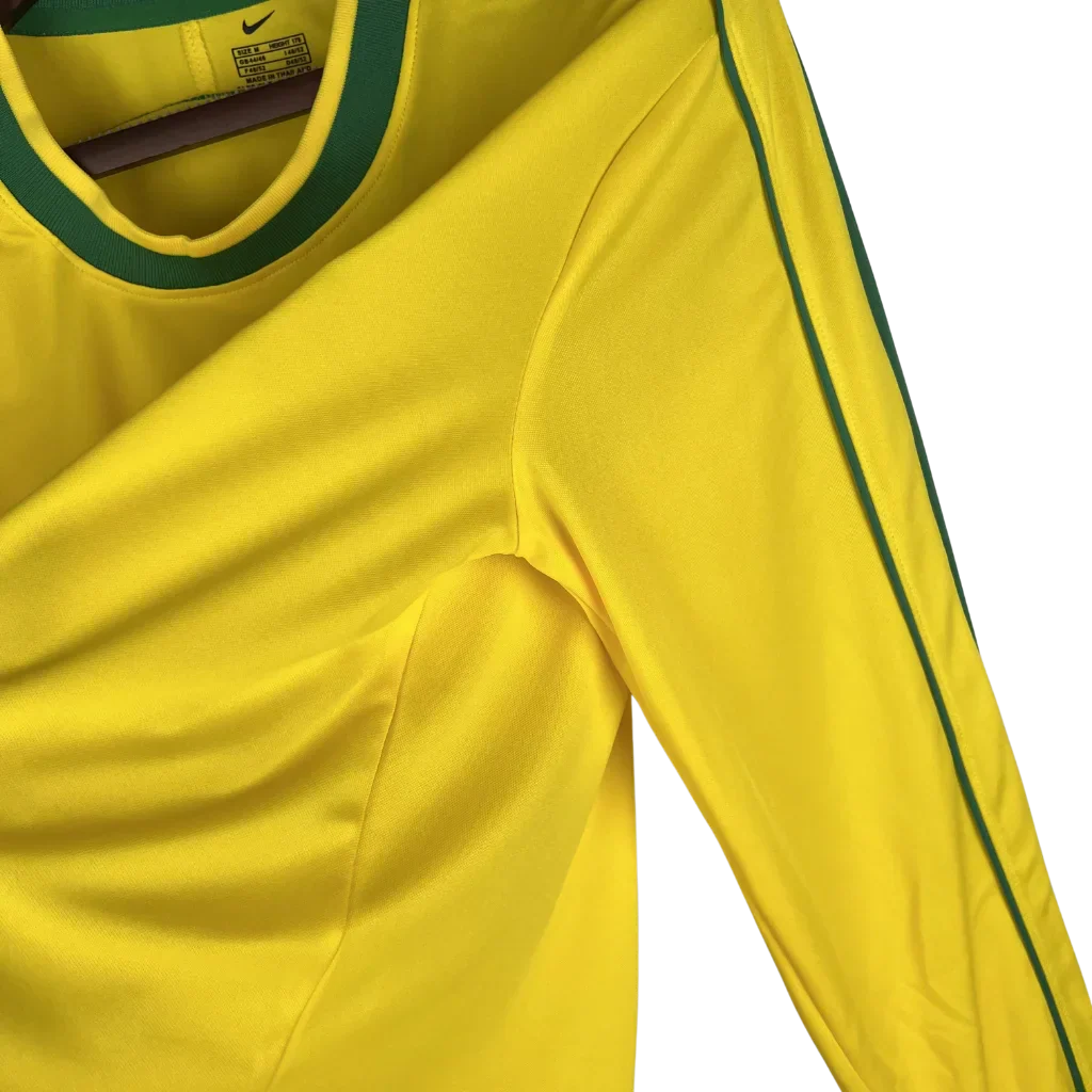 Long Sleeve Retro Brazil National Team 1998