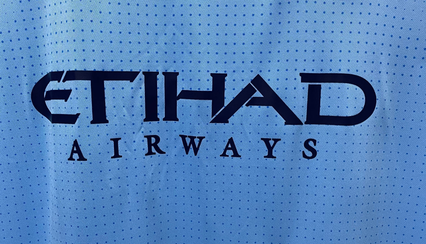 Man's Jersey Retro Manchester City Team Home - 2011/2012