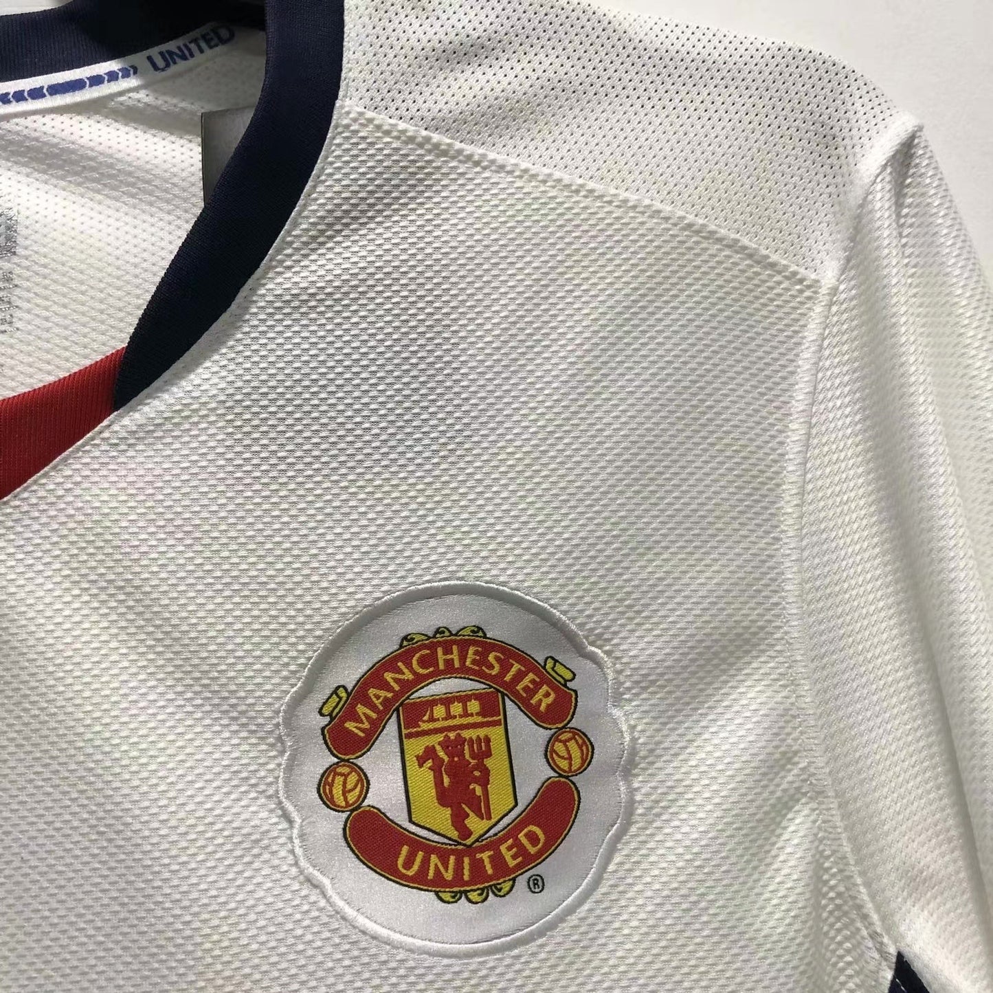 Man's Retro Long Sleeve Manchester United Team Away - 2008/09