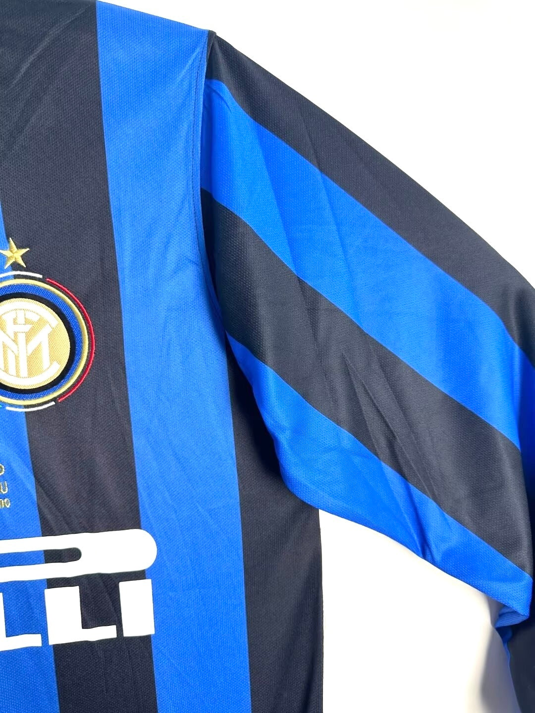 Man's Retro Long Sleeve Internazionale Milano Team Home - 2010