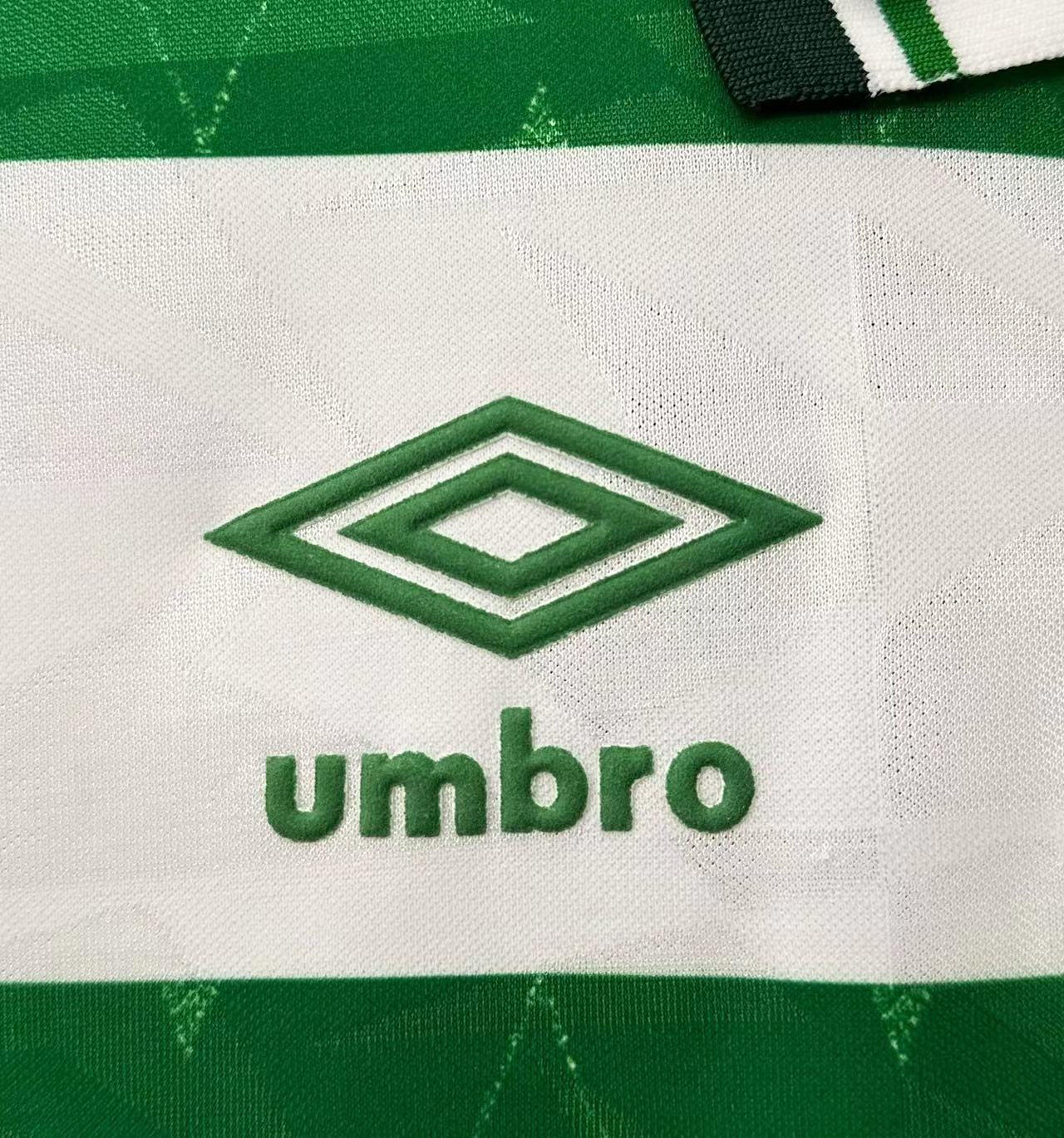 Man's Retro Jersey Celtic Team - 1989/91
