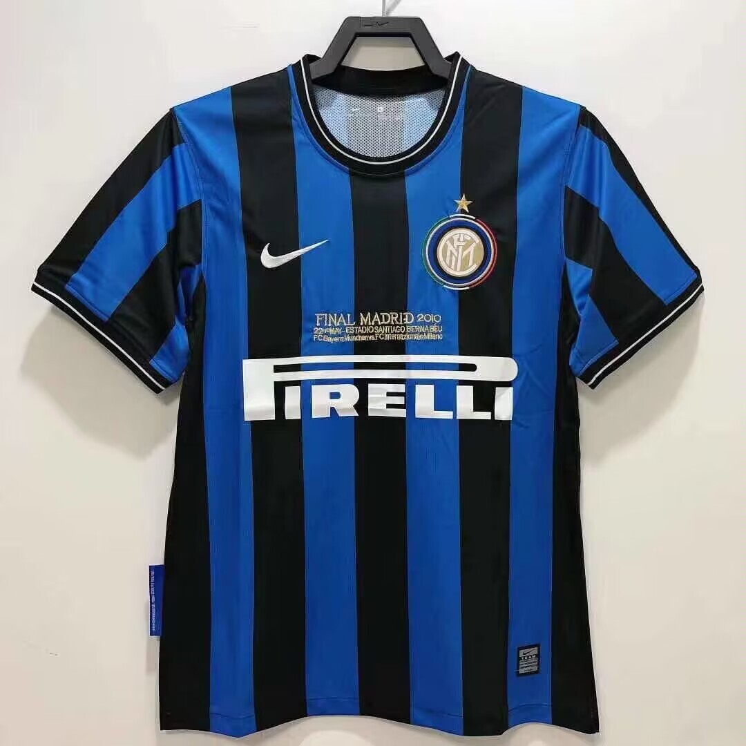 Man's Retro Jersey Internazionale Milano Team Home - 2010