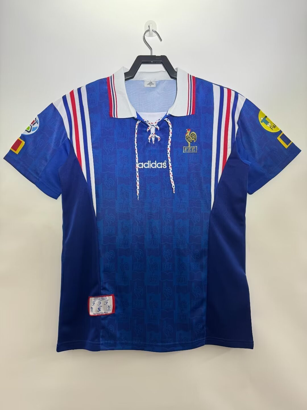 Man's Retro Jersey France National Team Home - 1996