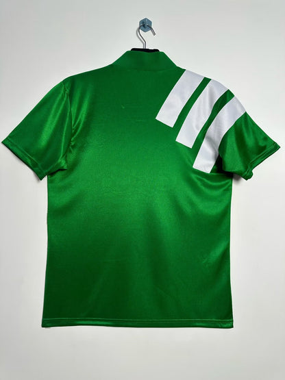 Man's Retro Jersey Liverpool Team Away Green - 1992/93