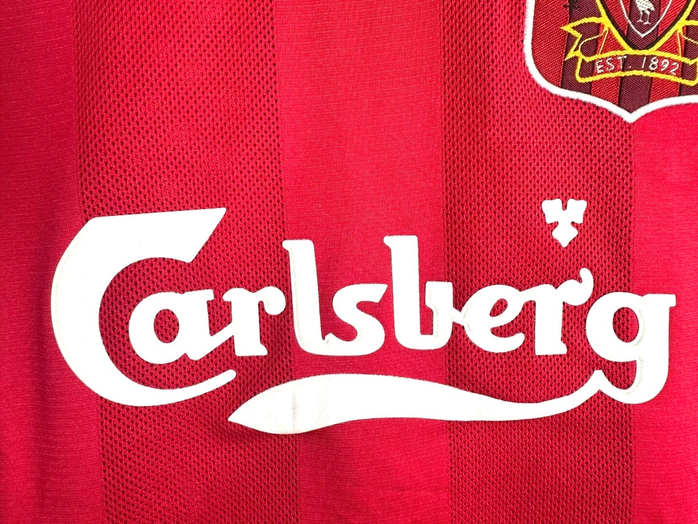 Man's Retro Long Sleeve Liverpool Team Home - 1995/1996