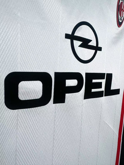 Man's Retro Jersey Milan Team Away - 1997/98