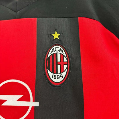 Man's Retro Jersey Milan Team Home- 2000/2002