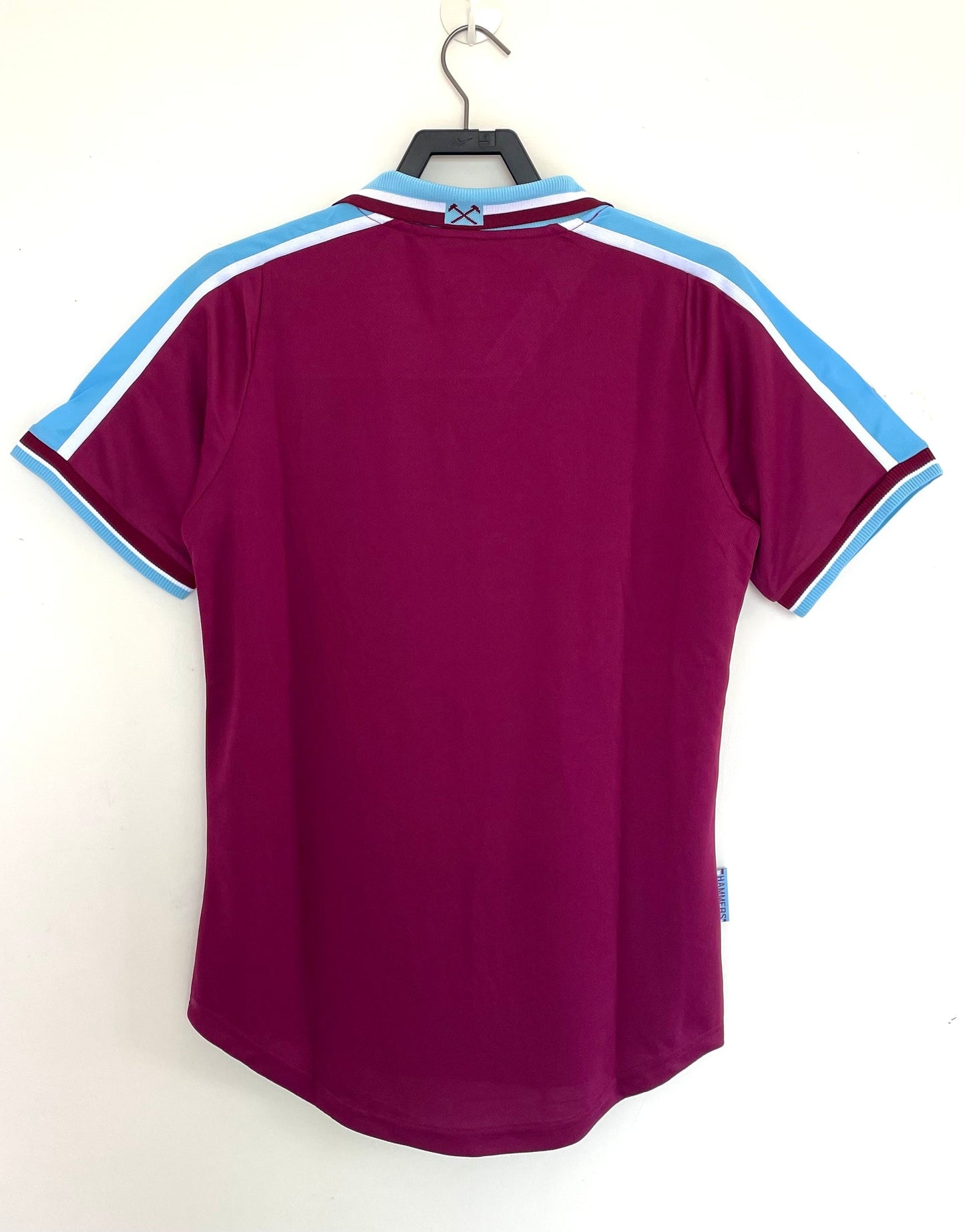 Man's Retro Jersey West Ham Team Home - 1999/01
