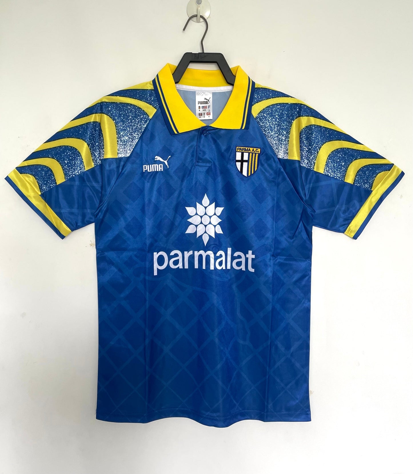 Man's Retro Jersey Parma Calcio Team Blue - 1995/97