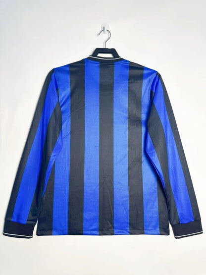 Man's Retro Long Sleeve Internazionale Milano Team Home - 2010