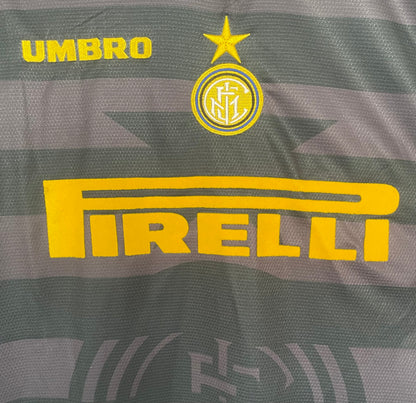 Man's Retro Long Sleeve Internazionale Milano Team - 1997/98