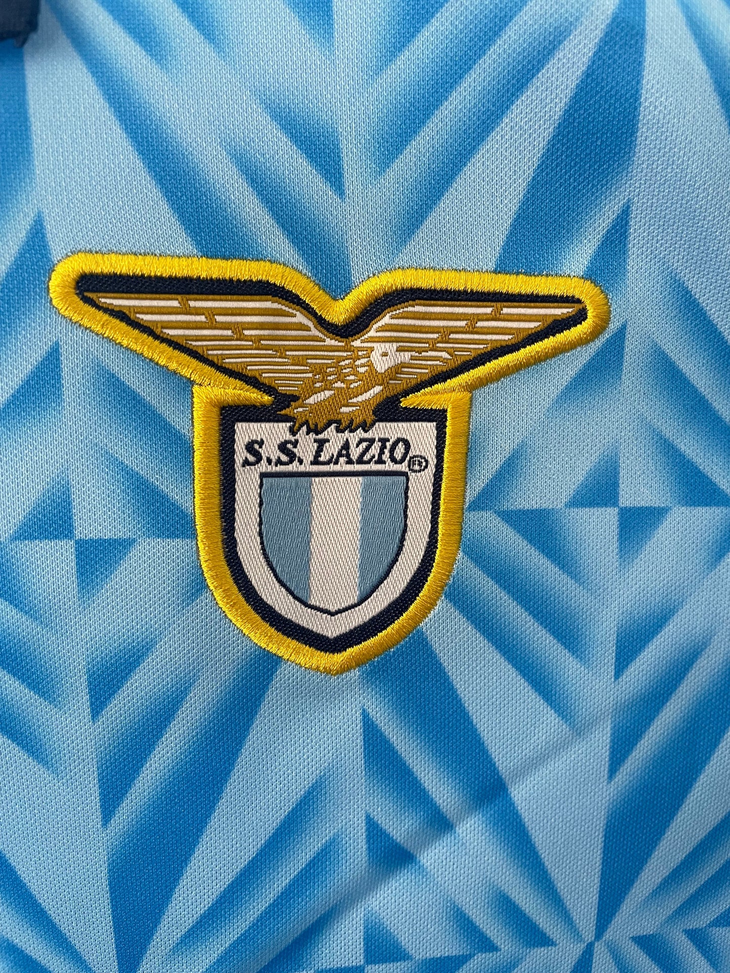 Man's Retro Jersey Lazio Team Home - 1991