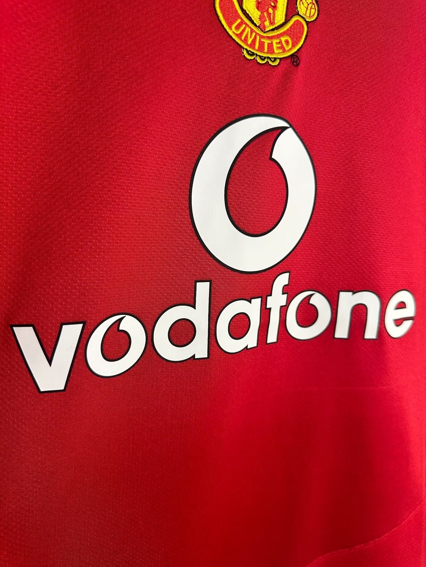 Retro Long Sleeve Manchester United Home - 2005/06