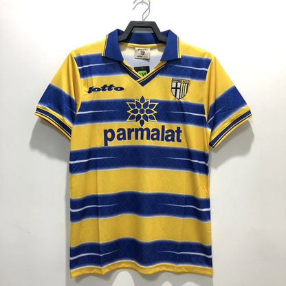 Man's Retro Jersey Parma Calcio Team Home - 1998/99