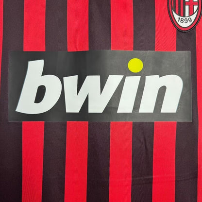 Man's Retro Jersey Milan Team Home- 2007/2008